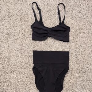 SKIMS Charcoal Intimates Set